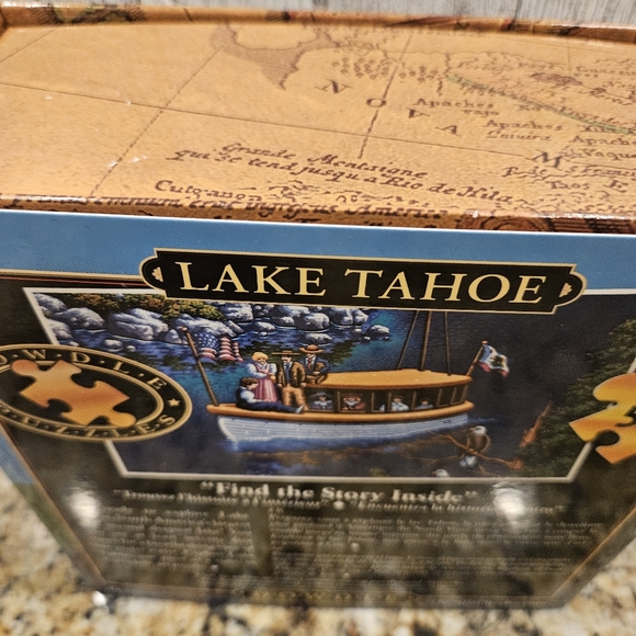 Dowdle Lake Tahoe Puzzle 500 Piece 16X20 in "Find the Story Inside" COMPLETE - Picture 13 of 15